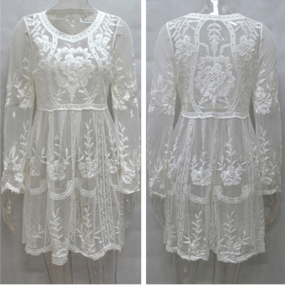 CANDICE-Lace Cover-up - Picture 7 of 8